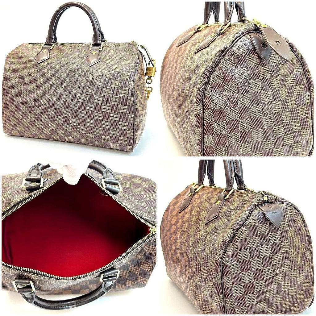 Louis Vuitton Speedy 30 Damier Ebene