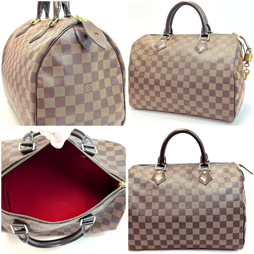 Louis Vuitton Speedy 30 Damier Ebene