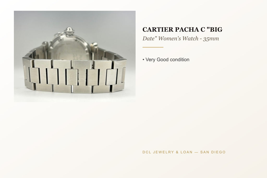 Cartier Pacha C Pink Dial 35mm Women's Watch