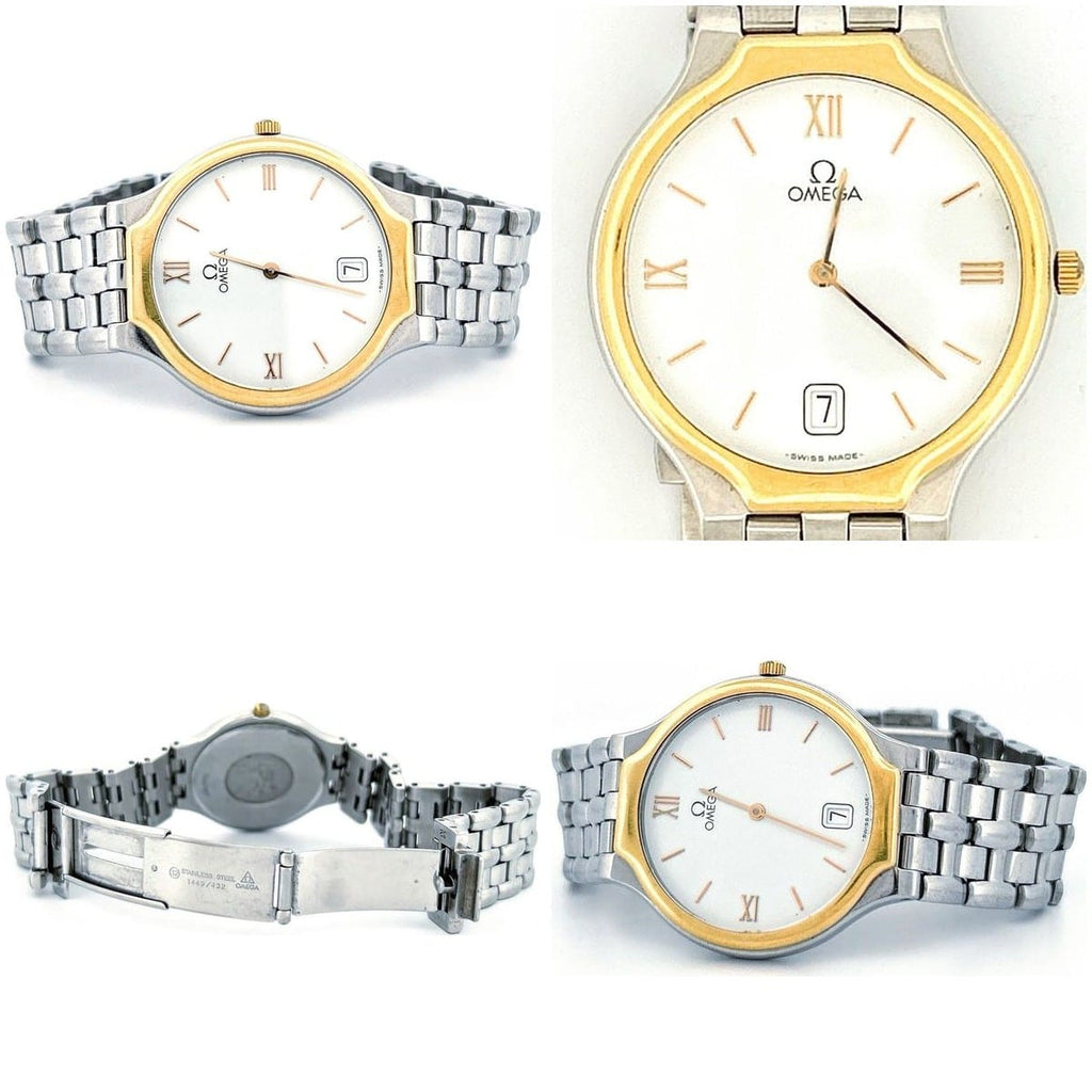 Omega De Ville 'Symbol' Quartz 18k 396.1016 32mm 9
