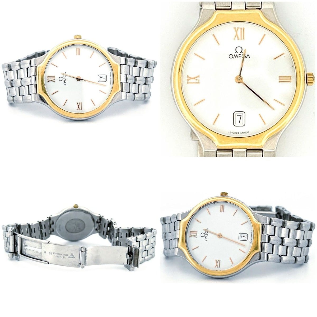 Omega De Ville 'Symbol' Quartz 18k 396.1016 32mm 9