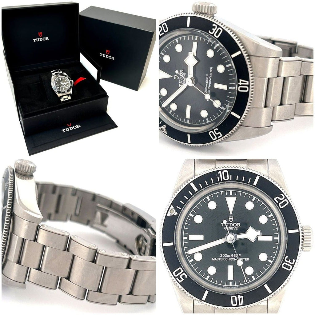 Tudor Black Bay Heritage Monochrome Oyster Watch 8