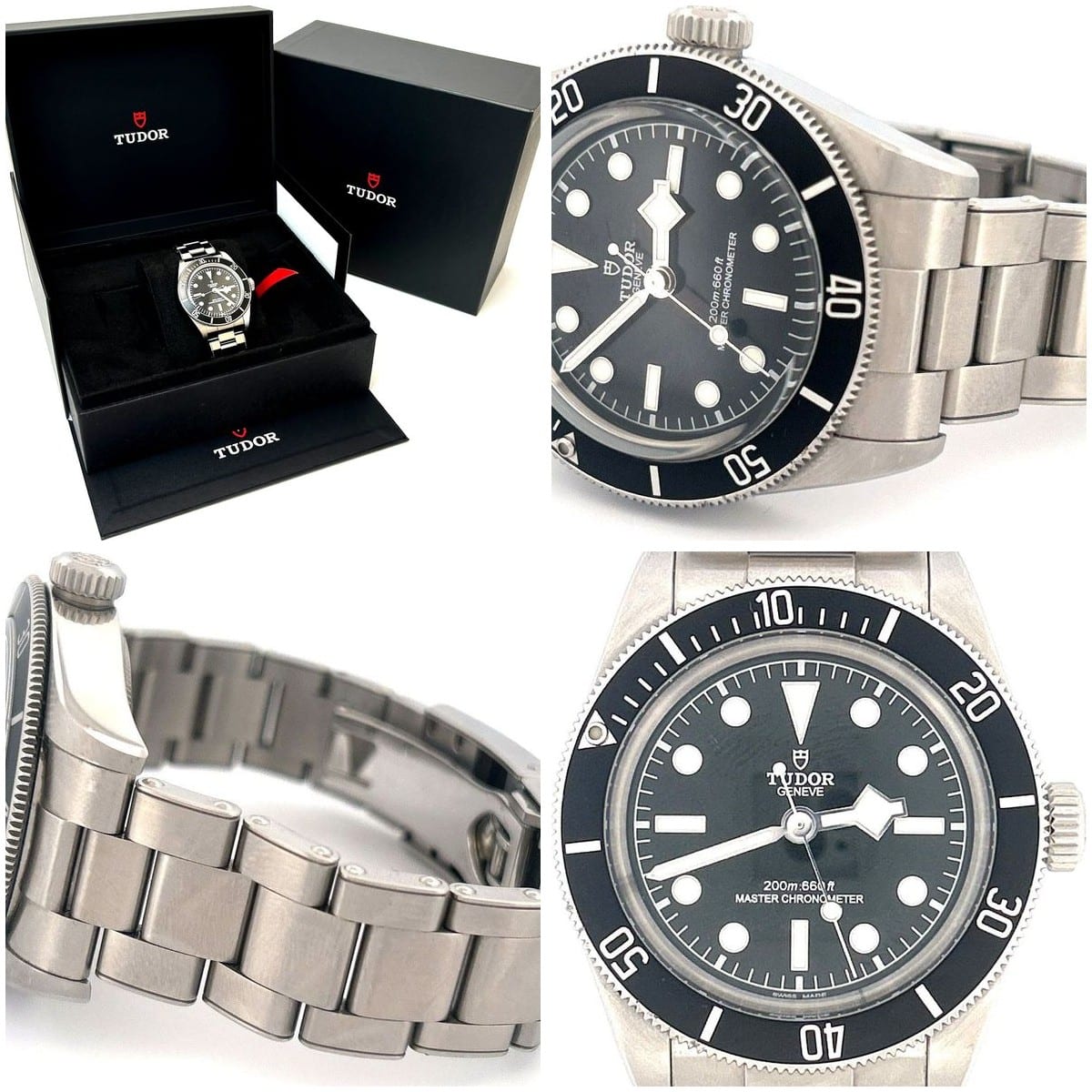Tudor Black Bay Heritage Monochrome Oyster Watch 8