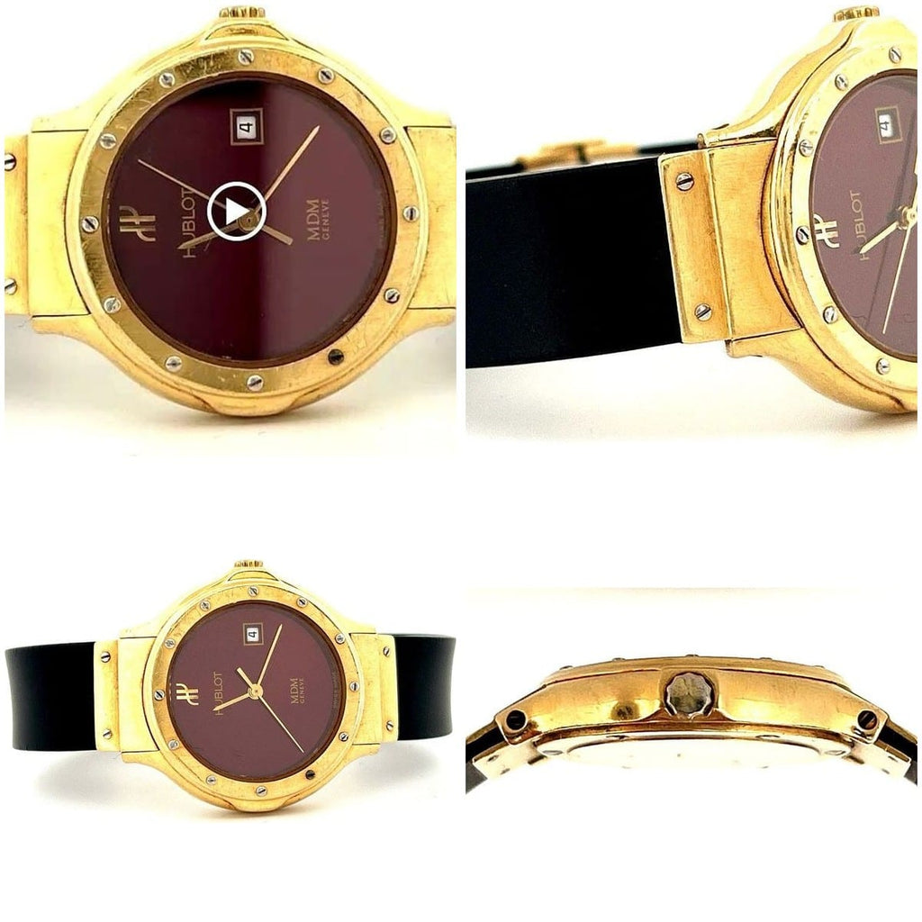 Hublot MDM Geneve 18K Yellow Gold Watch 8