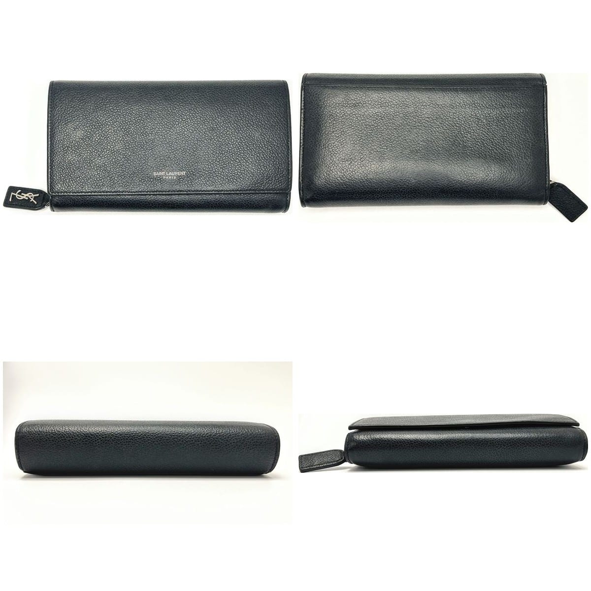 Saint Laurent 2018 Leather Continental Wallet 8