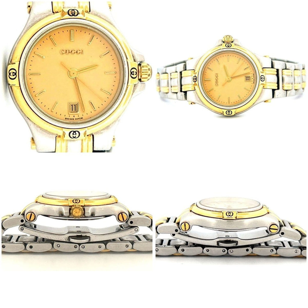 Gucci 9040L Two-Toned Ladies Watch 26mm 9