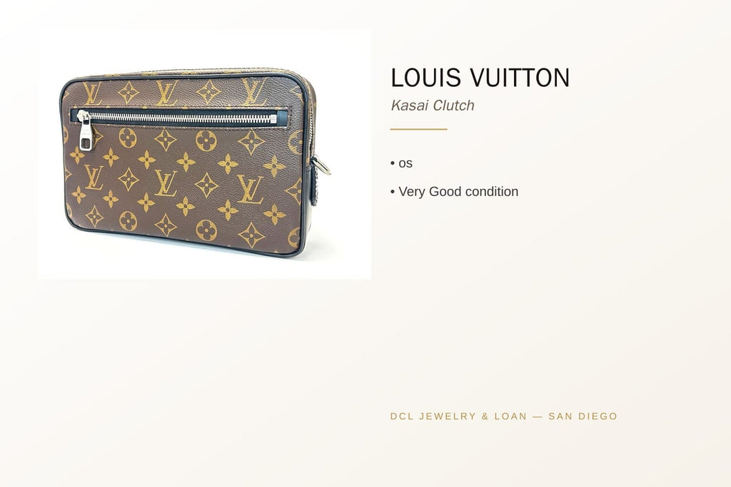 Louis Vuitton Kasai Clutch Monogram Canvas OS 7