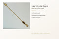 14K Yellow Gold 0.42 ctw Citrine Cable Chain 5