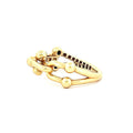 18K Yellow Gold U-Link Ring Sz 6 1