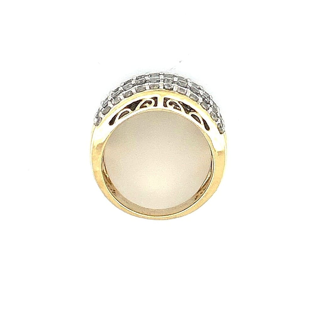 14K Yellow Gold 2.50 ctw Diamond Ring 1
