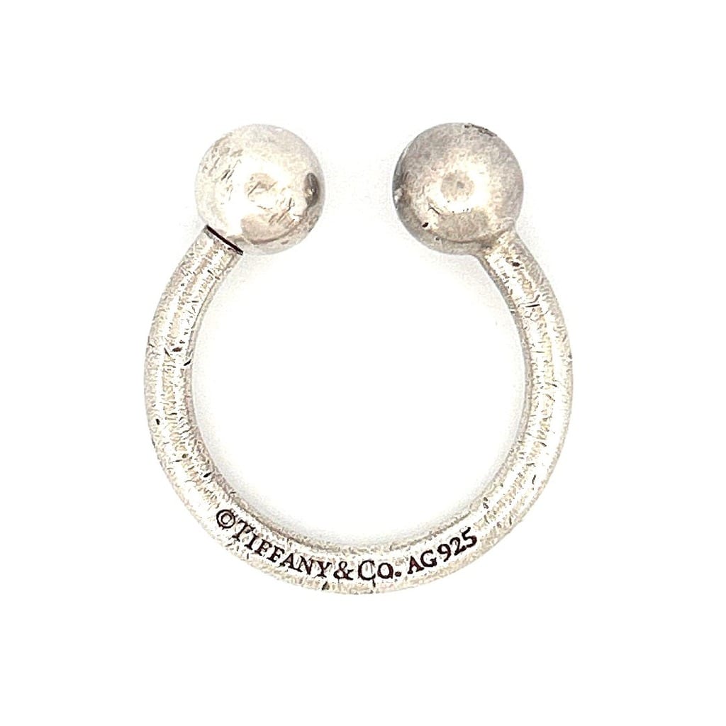 Tiffany & Co. 0.925 Horseshoe Key Ring 1