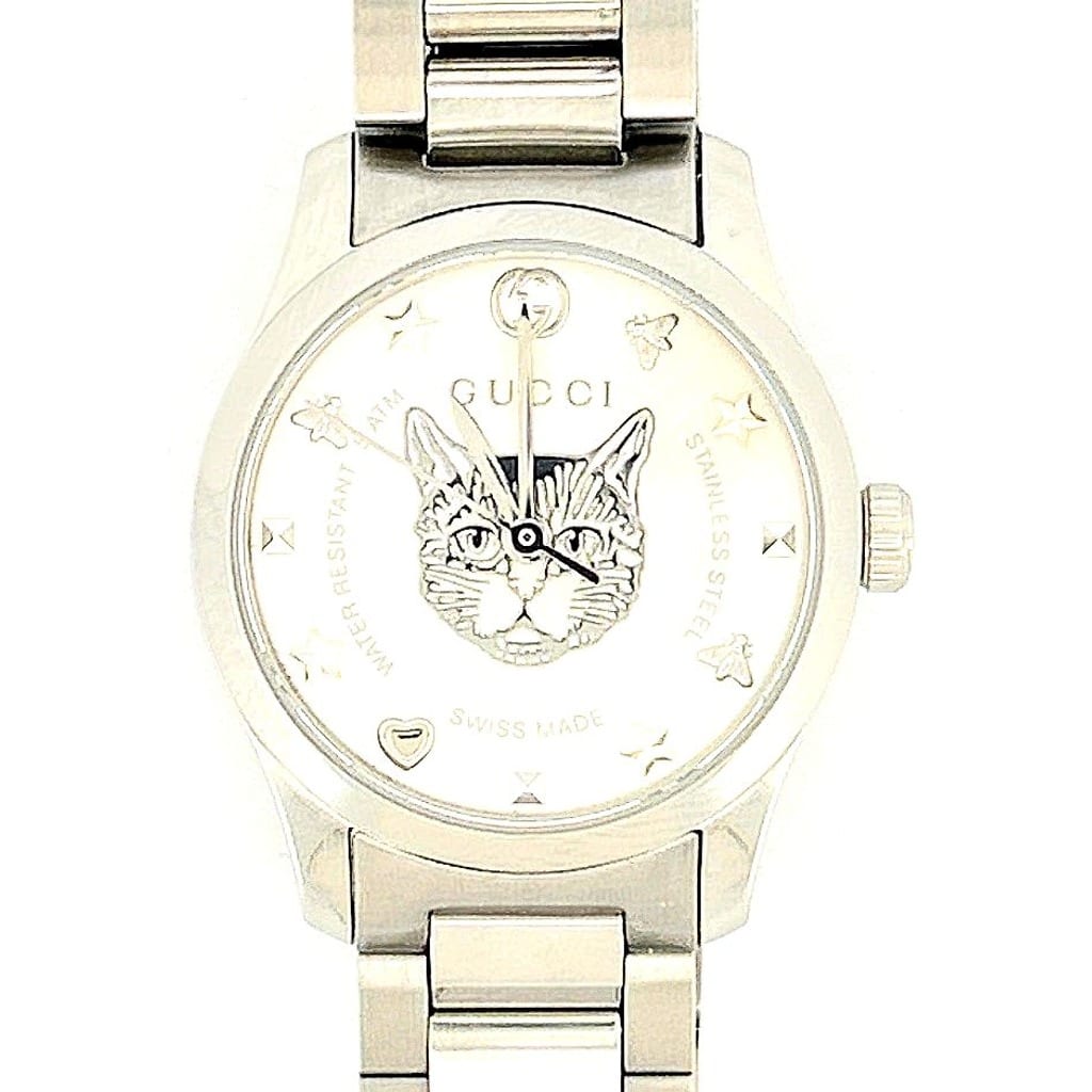 Gucci G-Timeless Stainless Steel Women's Watch YA126595 27mm 1