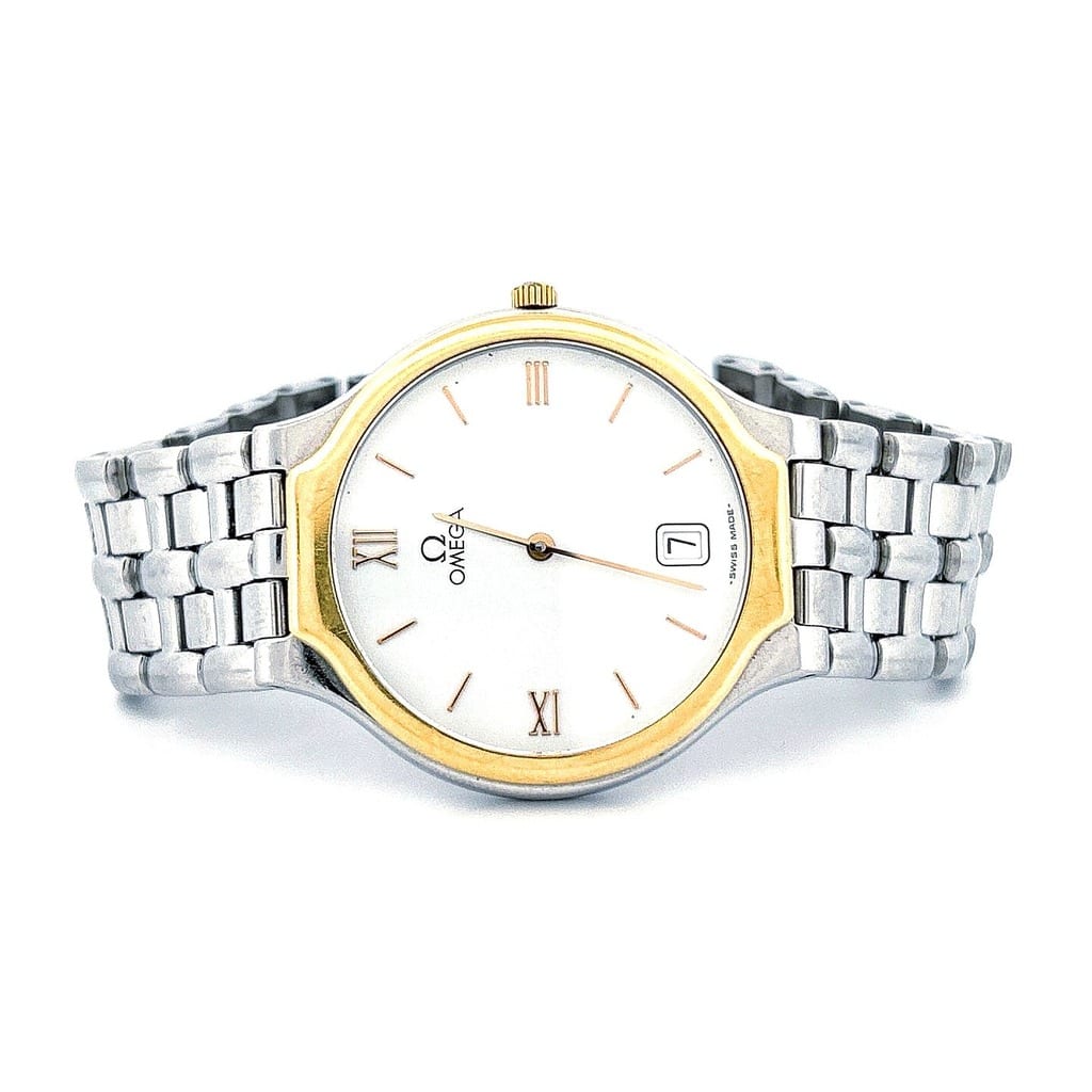 Omega De Ville 'Symbol' Quartz 18k 396.1016 32mm 1