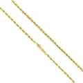 14K Yellow Gold Rope Chain 24" 1