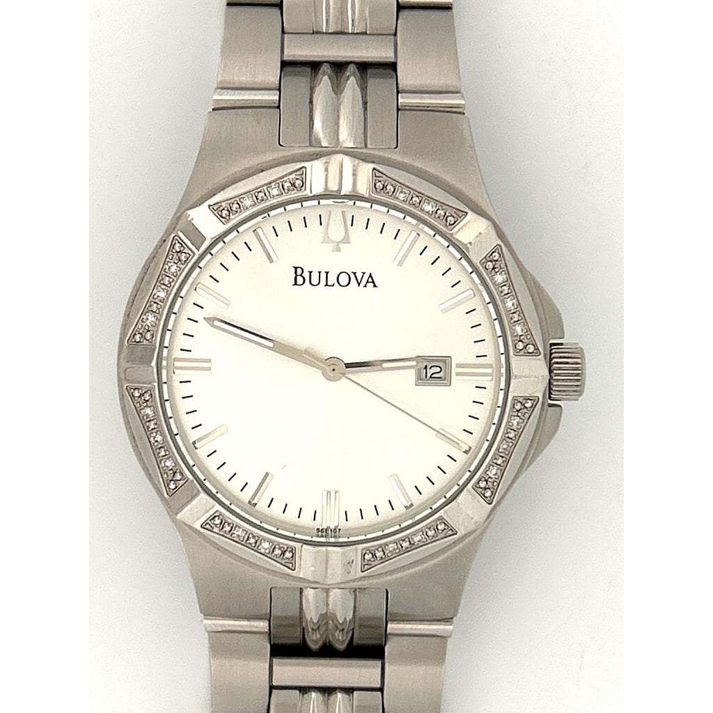 Bulova Men's Diamond Odilon Watch 96E107 42mm 1