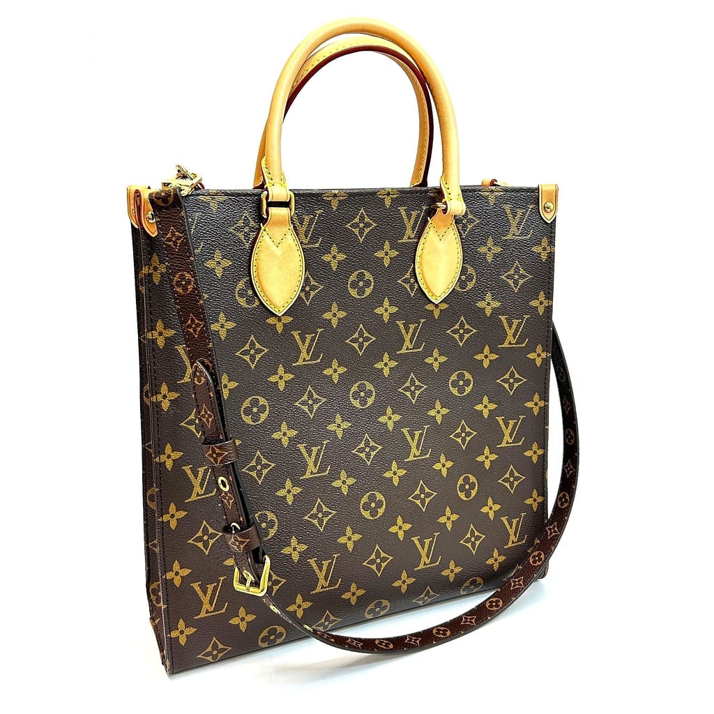 Louis Vuitton Sac Plat PM Monogram Canvas Brown 1