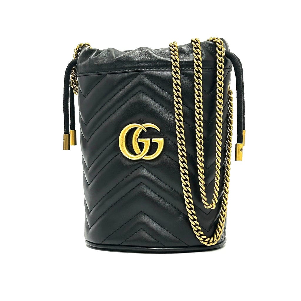Gucci GG Marmont Mini Bucket Bag 1