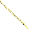 18K Yellow Gold Curb Link Chain 21.75" 1