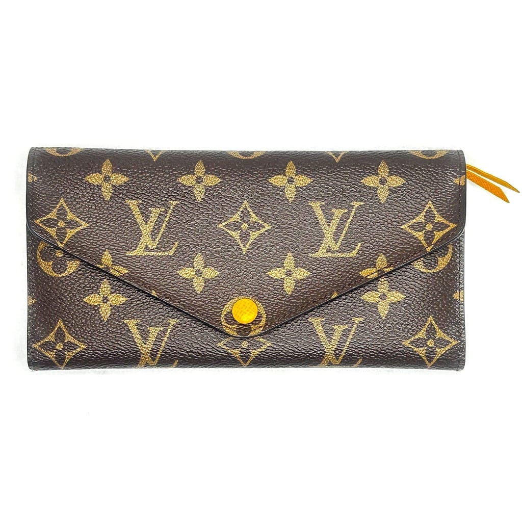 Louis Vuitton Josephine Wallet in Monogram Canvas Yellow Mimosa 1