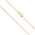 14K Yellow Gold Spiga Chain 18 in 1