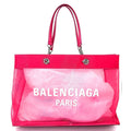 Balenciaga Duty Free Large Mesh Tote 2023 Pink 1