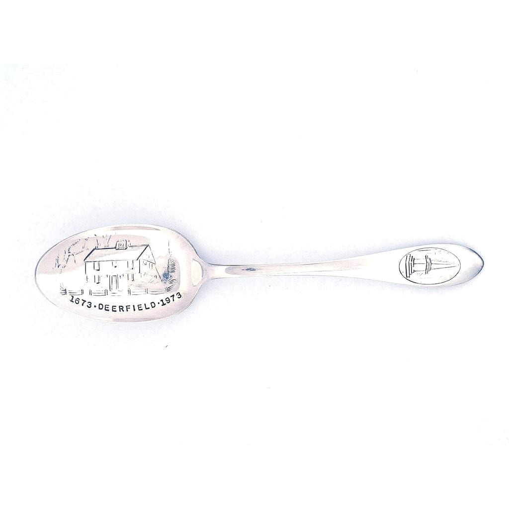 0.925% Sterling Silver Old Deerfield Tricentennial Spoon 1