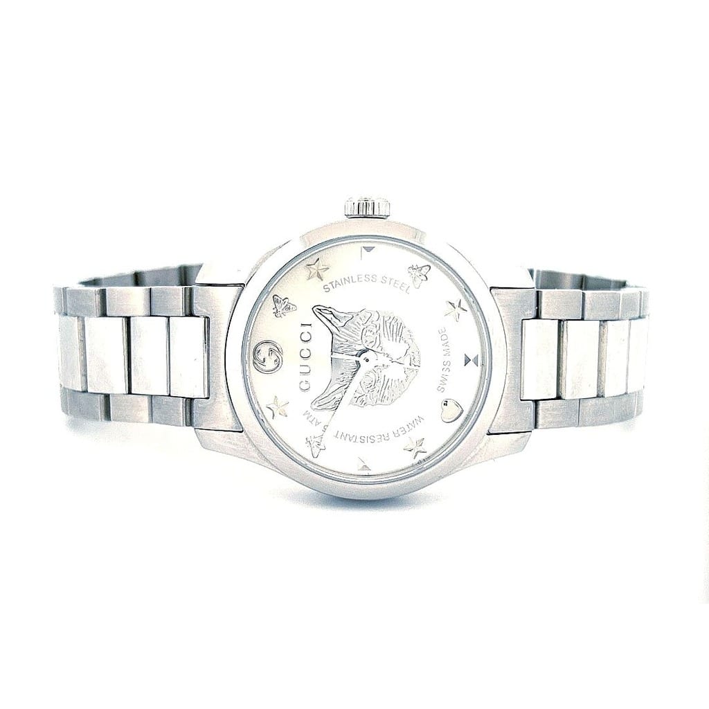 Gucci G-Timeless Stainless Steel Women's Watch YA126595 27mm 2
