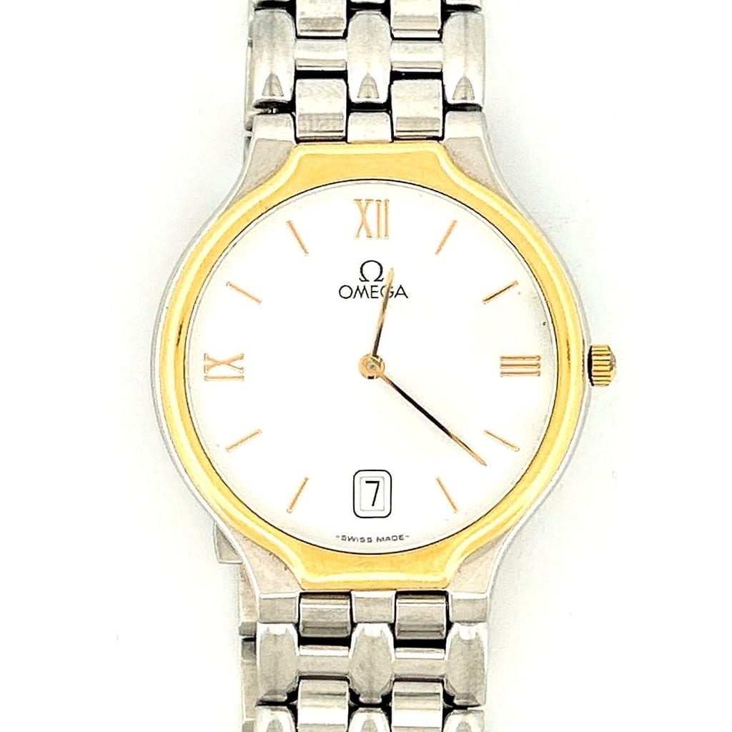 Omega De Ville 'Symbol' Quartz 18k 396.1016 32mm 2
