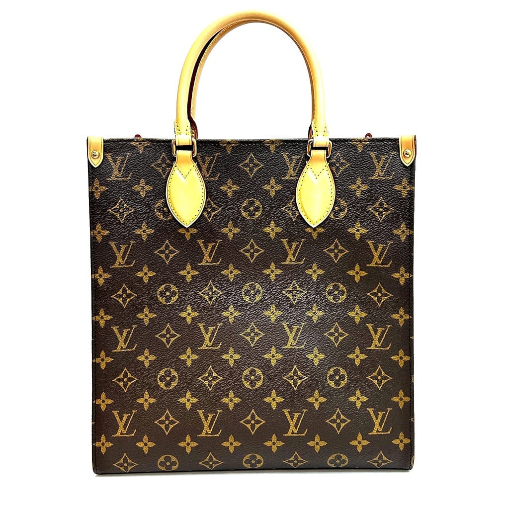 Louis Vuitton Sac Plat PM Monogram Canvas Brown 2