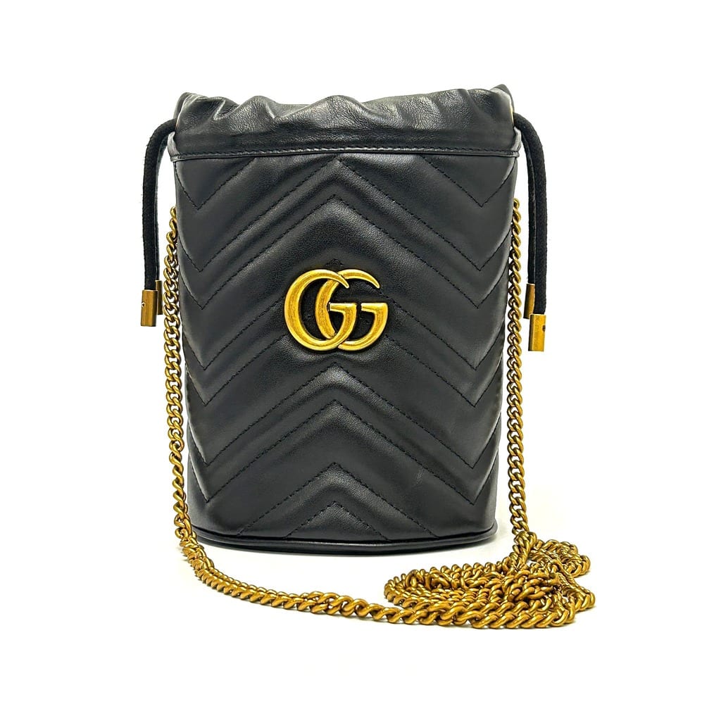 Gucci GG Marmont Mini Bucket Bag 2