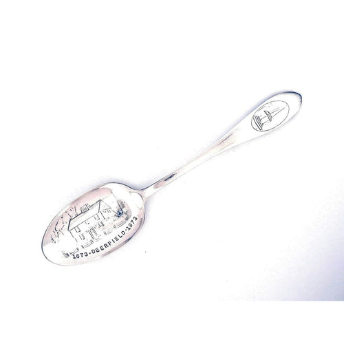 0.925% Sterling Silver Old Deerfield Tricentennial Spoon 2