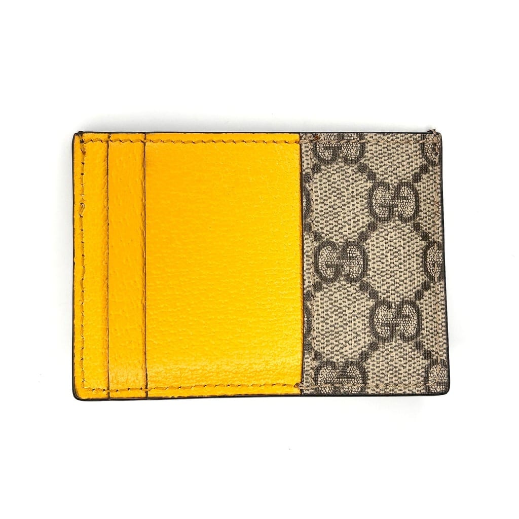 Gucci GG Supreme Leather Card Holder 2