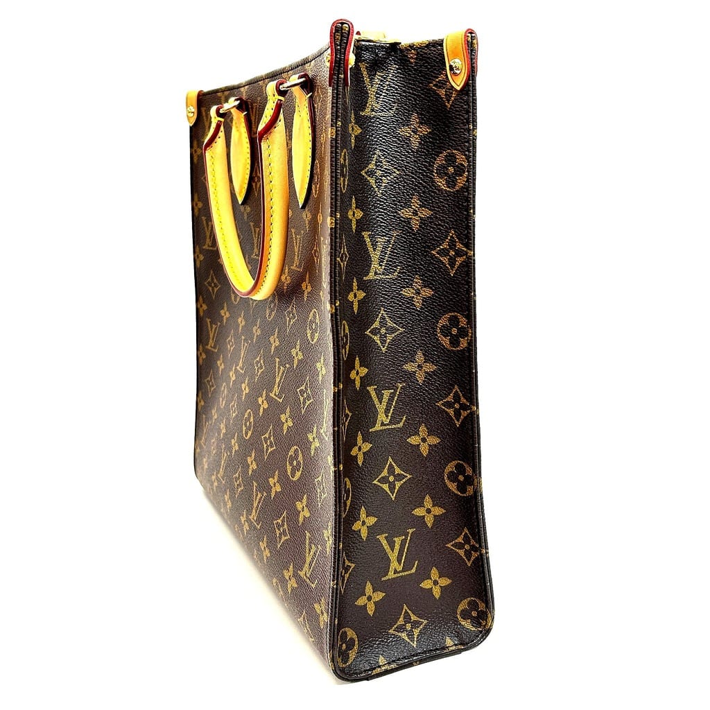 Louis Vuitton Sac Plat PM Monogram Canvas Brown 3