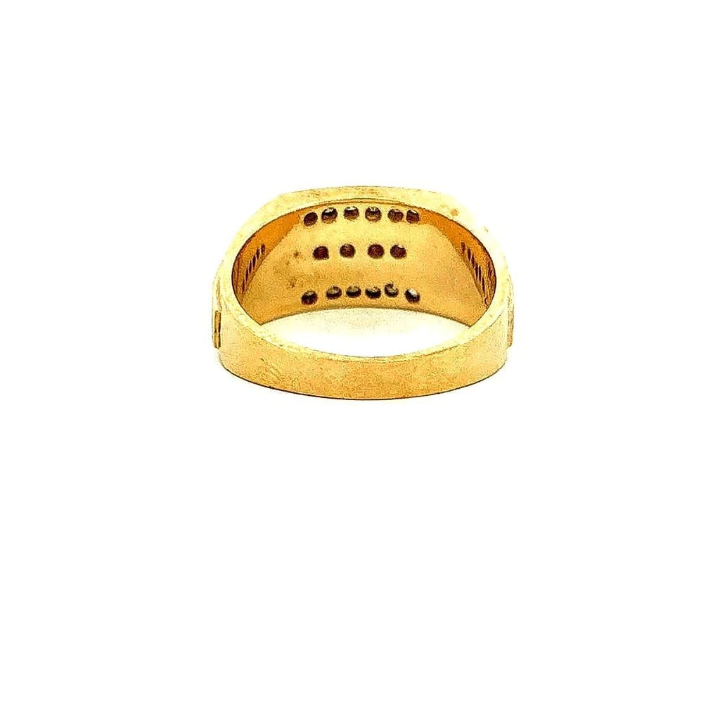 14K Yellow Gold .40ctw Diamond Ring 3
