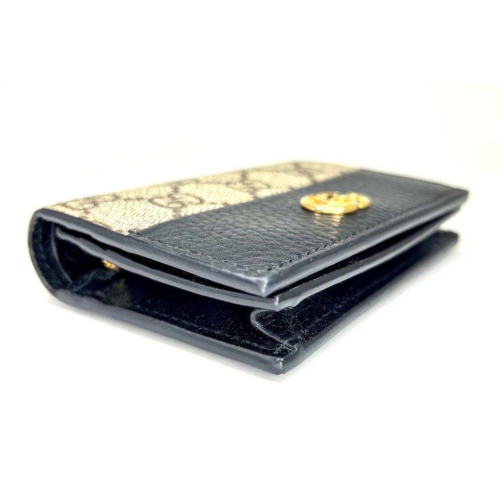 Gucci Bi-Color GG Marmont Card Case Wallet 3