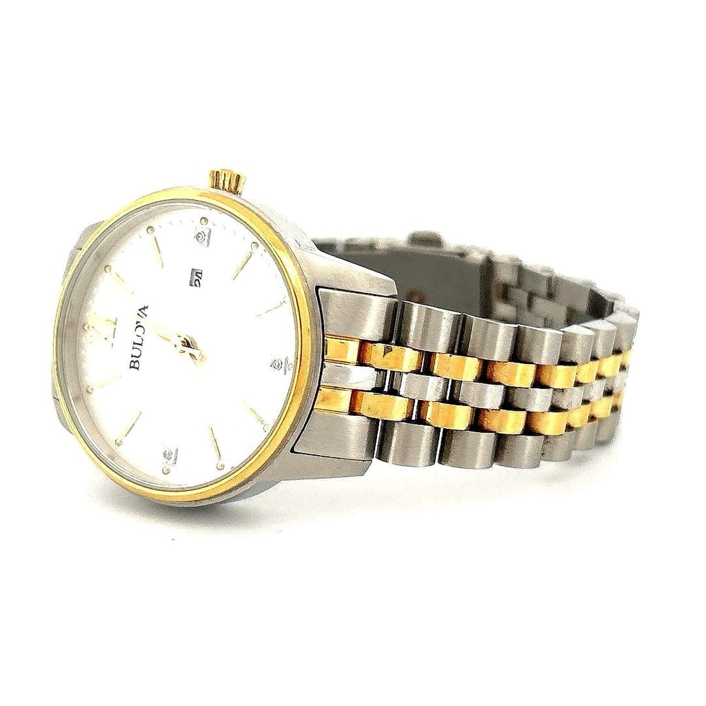 Bulova 98P197 Women’s Two-Tone Stainless Steel Watch – 32mm 3