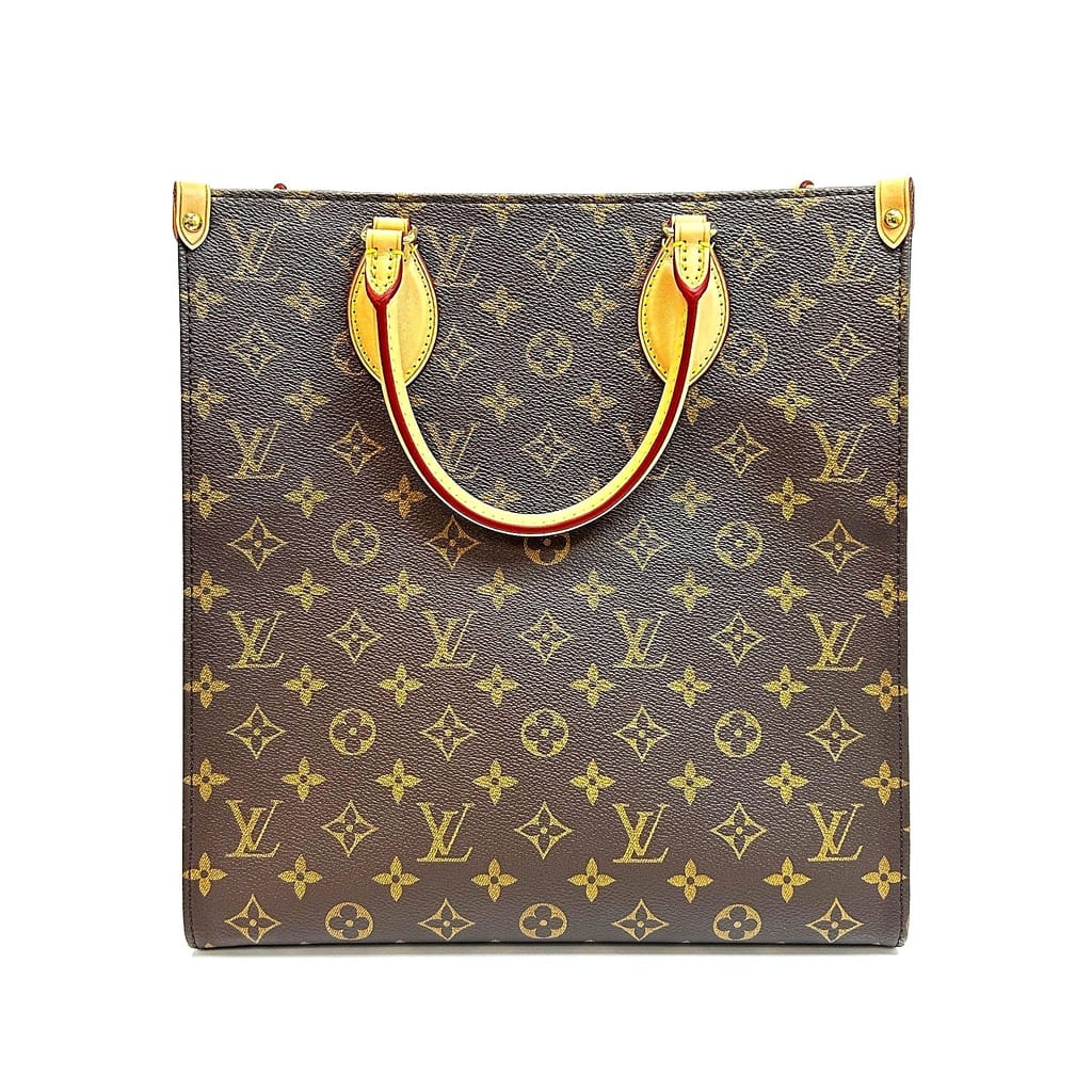Louis Vuitton Sac Plat PM Monogram Canvas Brown 4