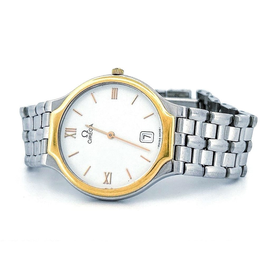 Omega De Ville 'Symbol' Quartz 18k 396.1016 32mm 4