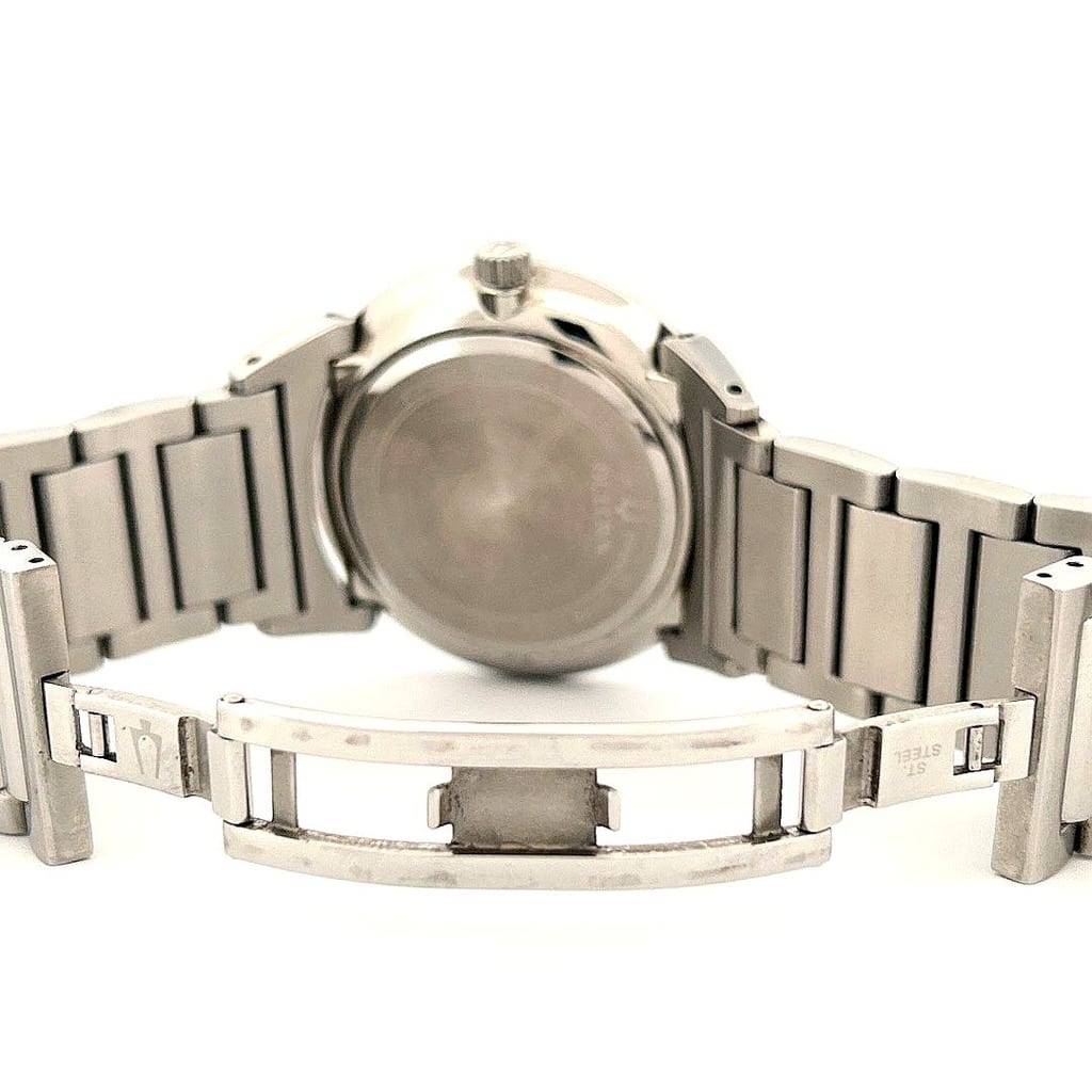 Men's Bulova Diamond Dress Watch 96D121 40mm 5