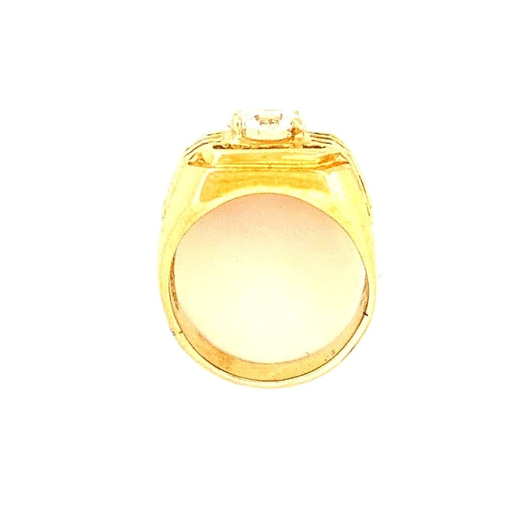 18K Yellow Gold 3.50 ctw Diamond Ring 5