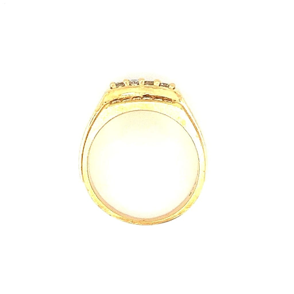 14K Yellow Gold .40ctw Diamond Ring 6