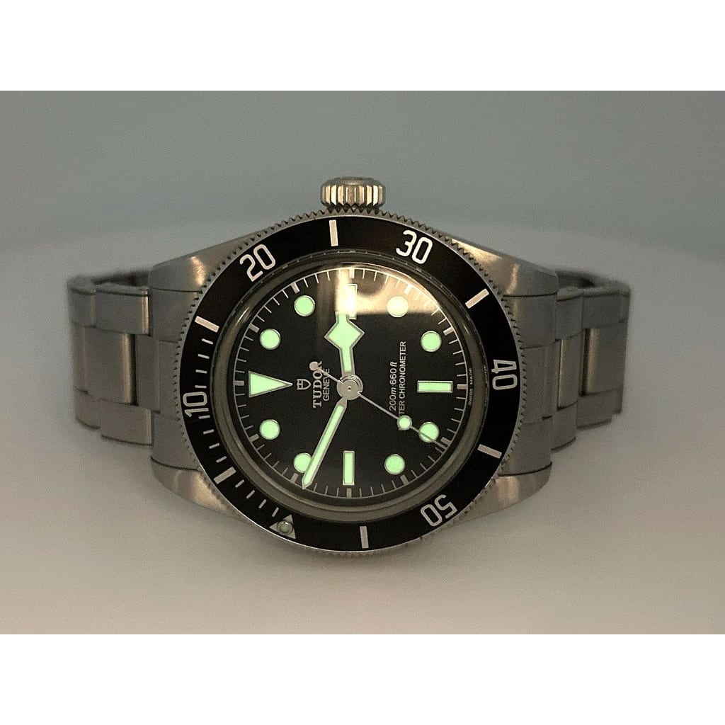 Tudor Black Bay Heritage Monochrome Oyster Watch 7