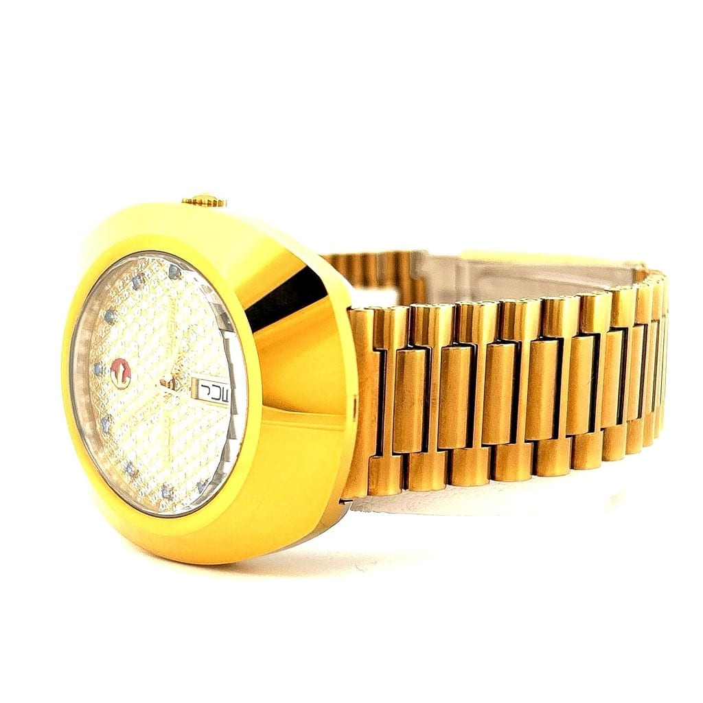 RADO Diastar Sugarcube Gold-Tone Watch 7