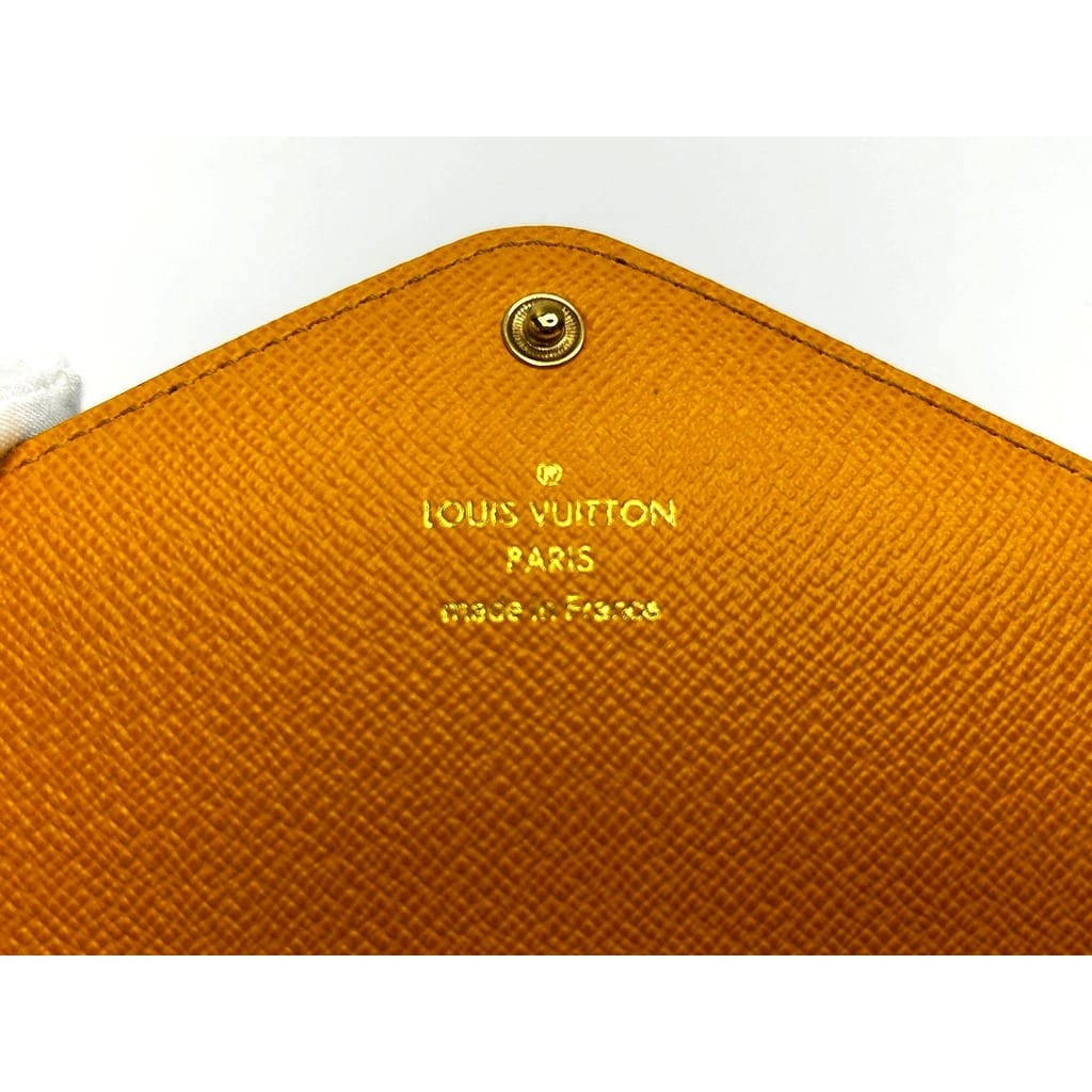 Louis Vuitton Josephine Wallet in Monogram Canvas Yellow Mimosa 8