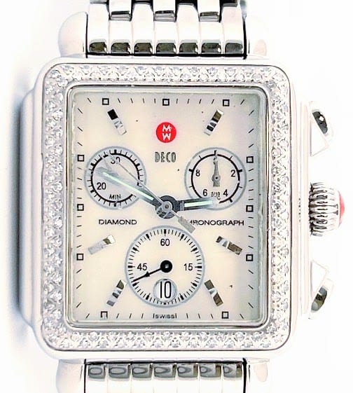 Michele Deco Diamond Chronograph (Model 71-6000) 2