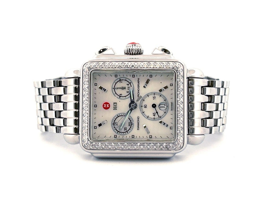 Michele Deco Diamond Chronograph (Model 71-6000) 3