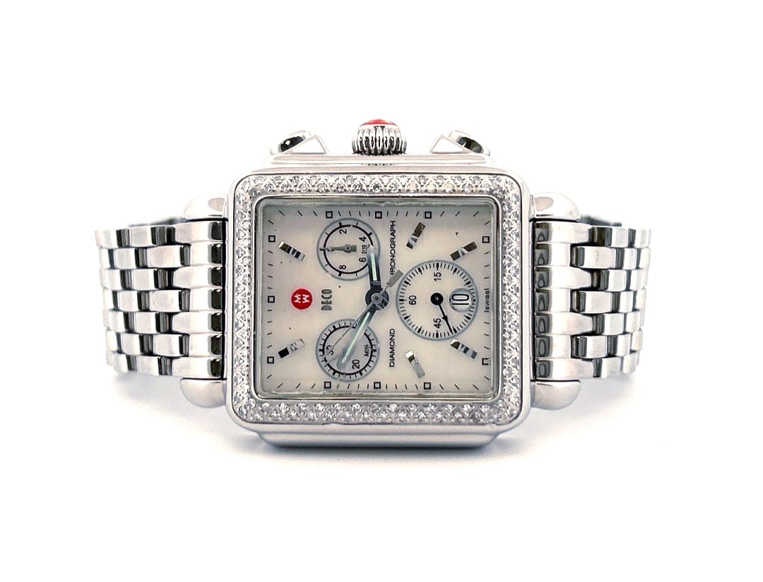 Michele Deco Diamond Chronograph (Model 71-6000) 3
