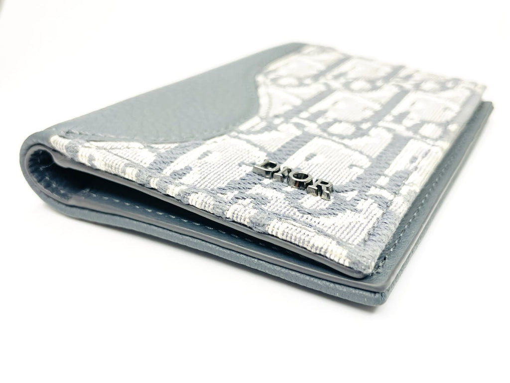 Dior Saddle Vertical Bifold Card Holder 4