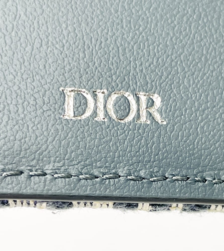Dior Saddle Vertical Bifold Card Holder 7
