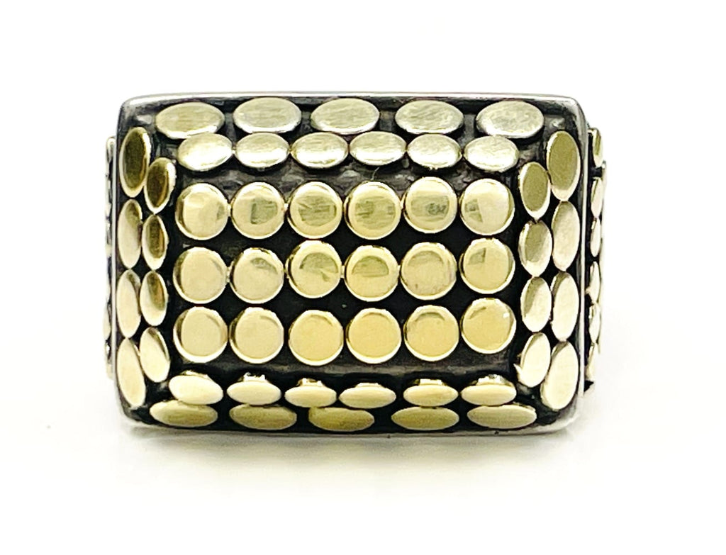 John Hardy Sterling Silver & Gold Ring 1